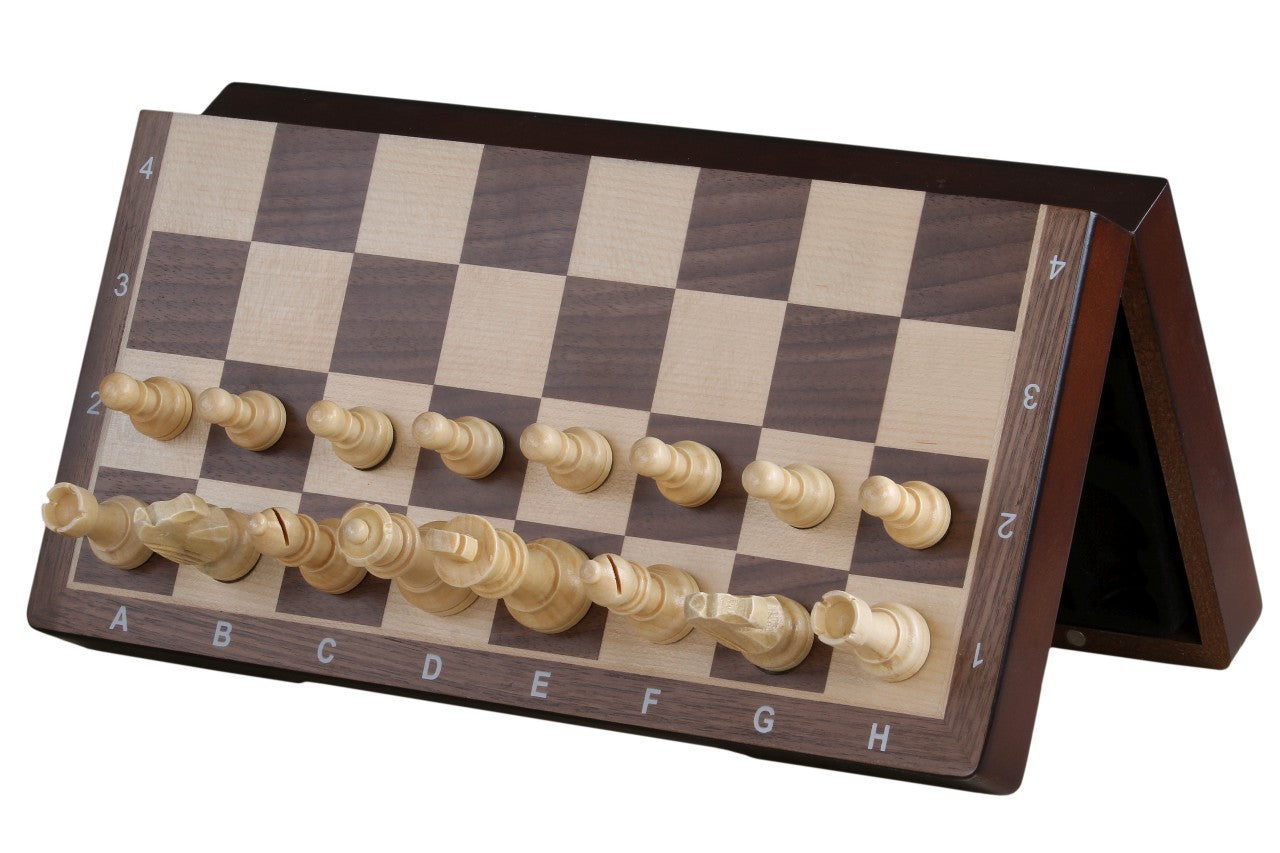 Magnetic Walnut 31cm insert WITH Notation - Magnetic Walnut 31cm insert WITH Notation