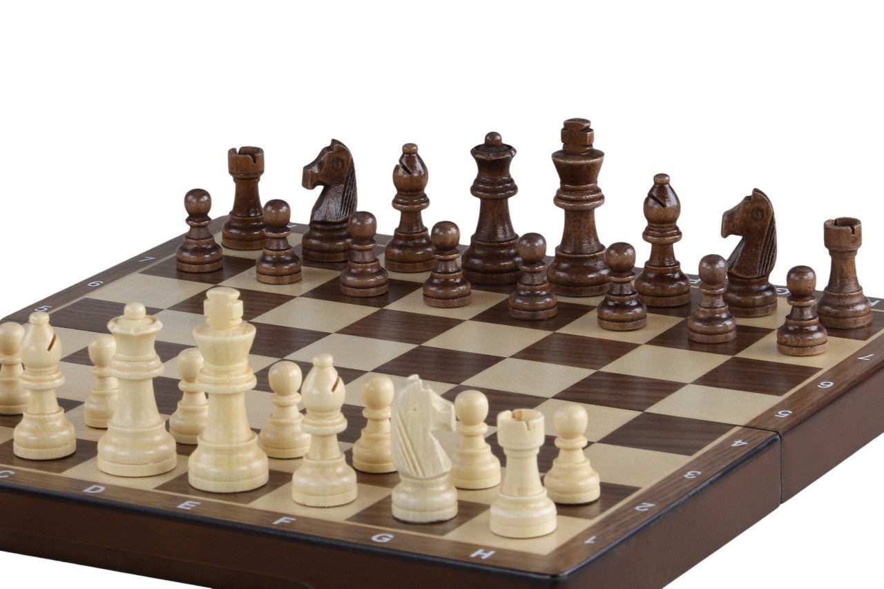 Magnetic Walnut 31cm insert WITH Notation - Magnetic Walnut 31cm insert WITH Notation