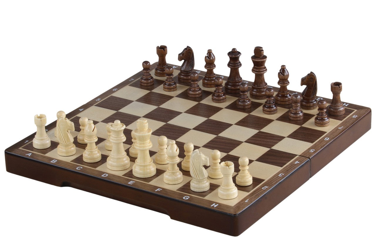 Magnetic Walnut 31cm insert WITH Notation - Magnetic Walnut 31cm insert WITH Notation