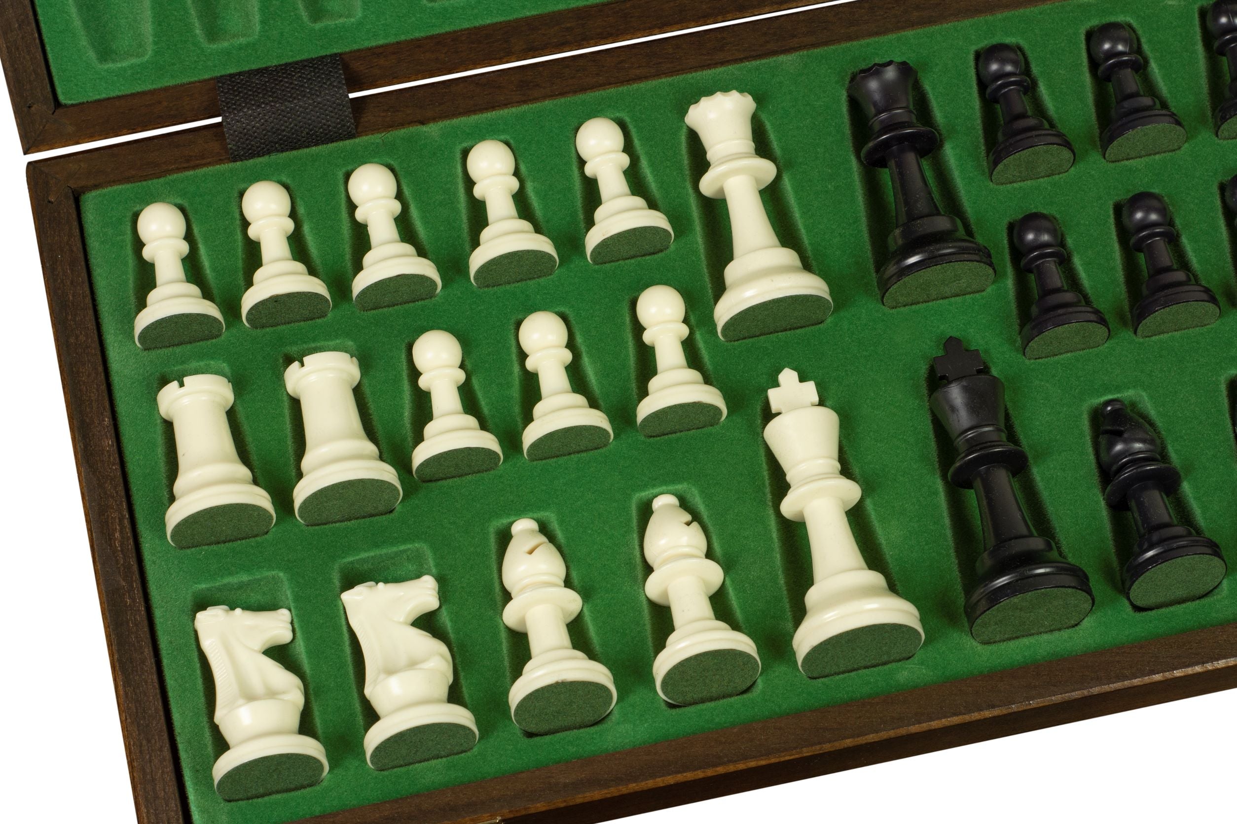 Übungsschach 48 cm Metall beschwert (Feld 50 mm, König 96 mm) - Übungsschach 48 cm Metall beschwert (Feld 50 mm, König 96 mm)