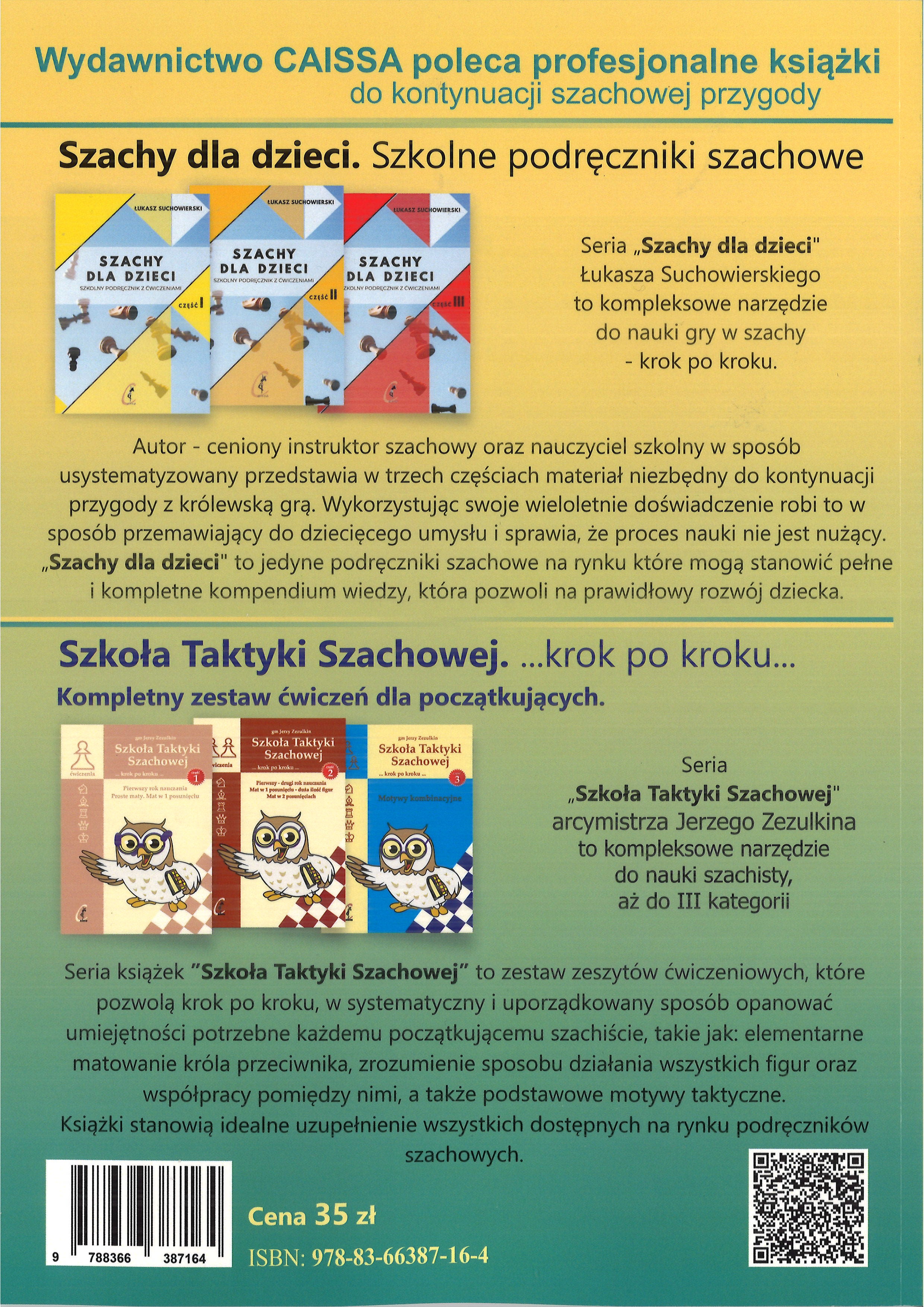 Szachy dla najmłodszych. Nauka przez zabawę. Zagadki, łamigłówki, zadania szachowe - Szachy dla najmłodszych. Nauka przez zabawę. Zagadki, łamigłówki, zadania szachowe