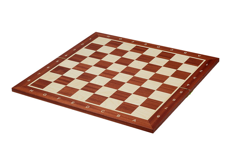 Folding chessboard No. 6 (with description) mahogany/ maple (marquetry) - Folding chessboard No. 6 (with description) mahogany/ maple (marquetry)