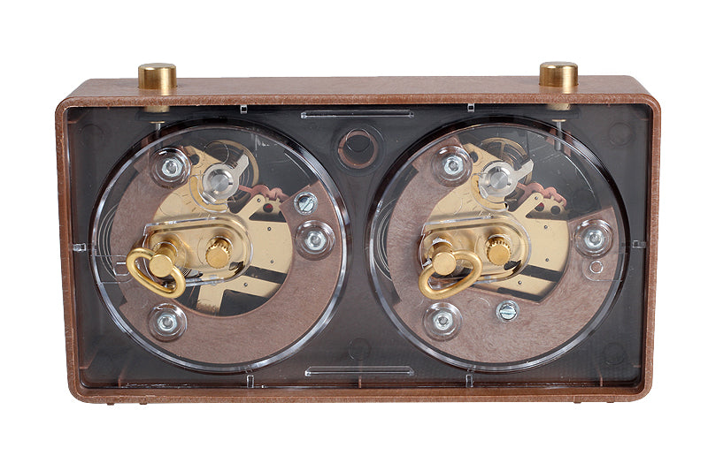 Reloj de plástico CLASSIC pequeño, marrón - Reloj de plástico CLASSIC pequeño, marrón
