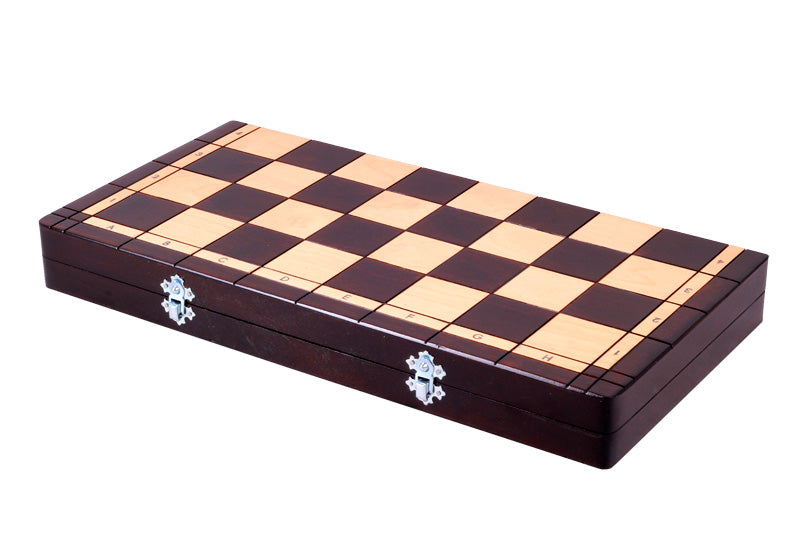 Juego de ajedrez de madera Ateneo 48 x 48 cm - Juego de ajedrez de madera Ateneo 48 x 48 cm