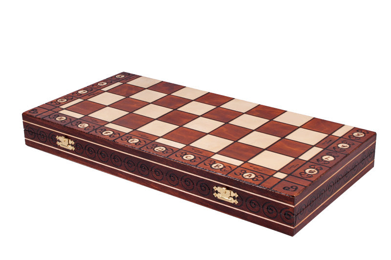 LUXURY Schach AMBASADOR - groß (54 x 54 cm) - LUXURY Schach AMBASADOR - groß (54 x 54 cm)