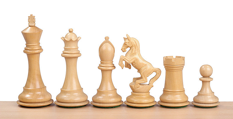 ALEXANDER EBONY 4" chess pieces - ALEXANDER EBONY 4" chess pieces