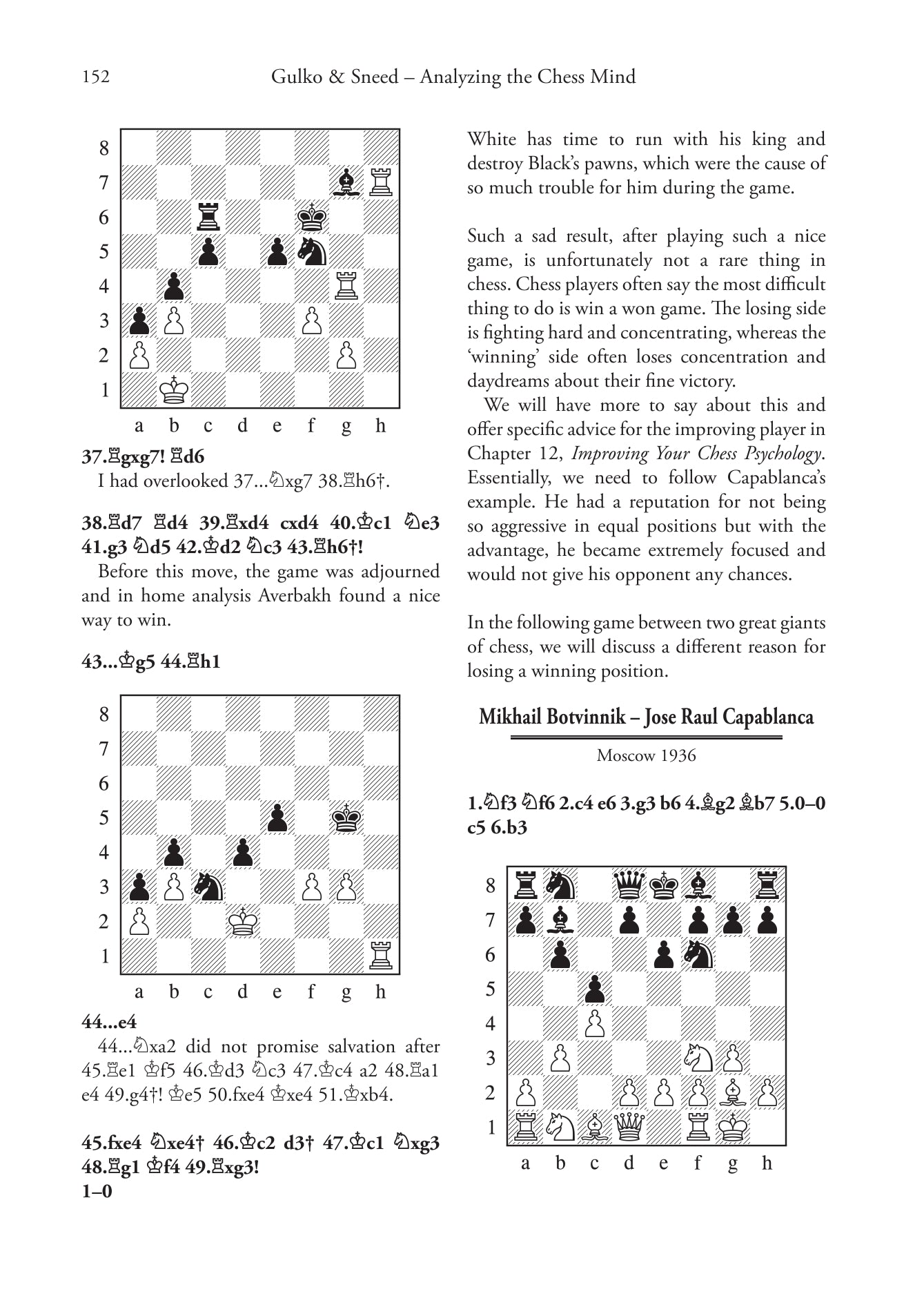 Analyzing the Chess Mind by Boris Gulko and Dr. Joel R. Sneed (twarda okładka) - Analyzing the Chess Mind by Boris Gulko and Dr. Joel R. Sneed (twarda okładka)