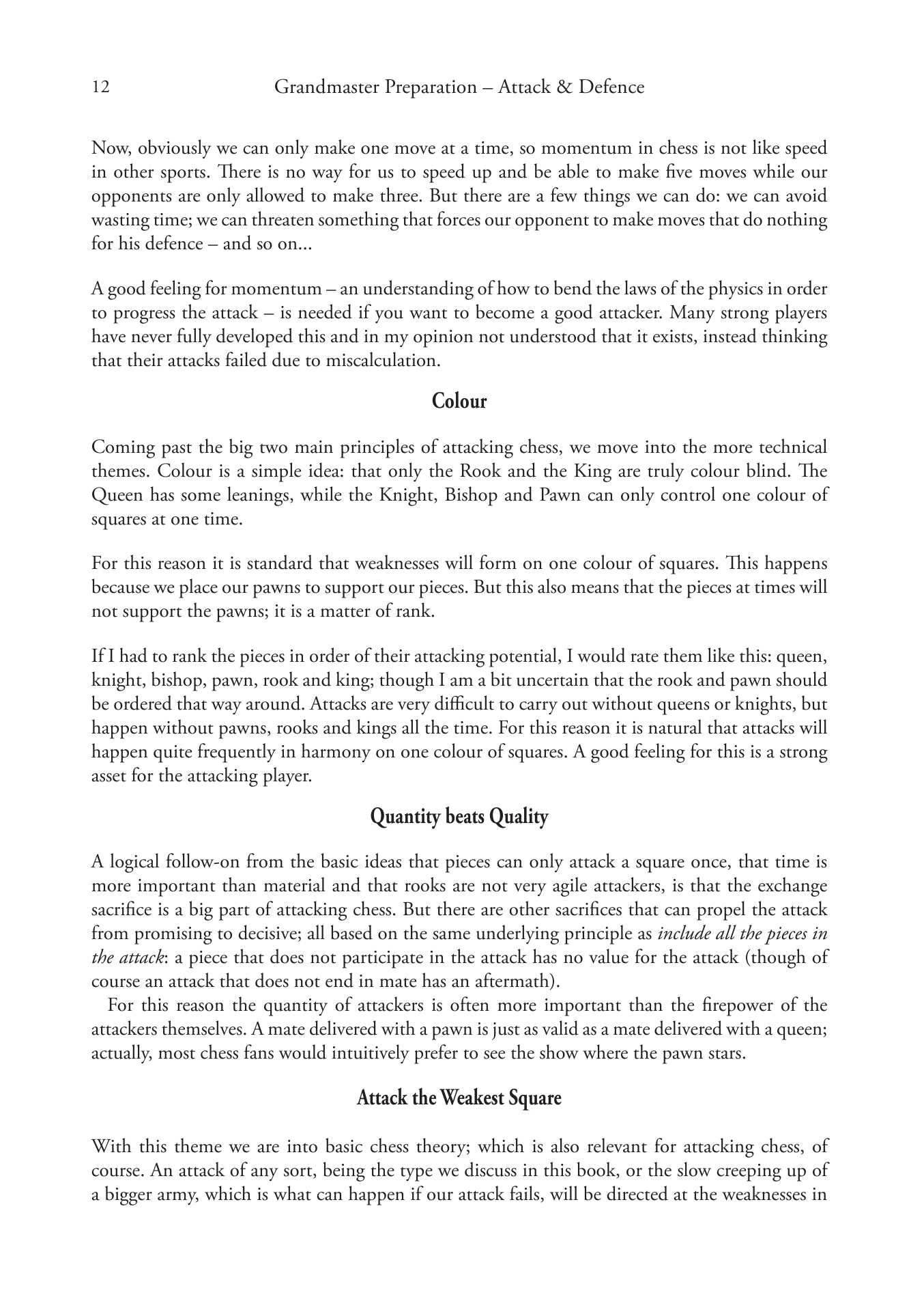 Grandmaster Preparation - Attack & Defence: Games & Exercises for Ambitious Players (twarda okładka) - Grandmaster Preparation - Attack & Defence: Games & Exercises for Ambitious Players (twarda okładka)