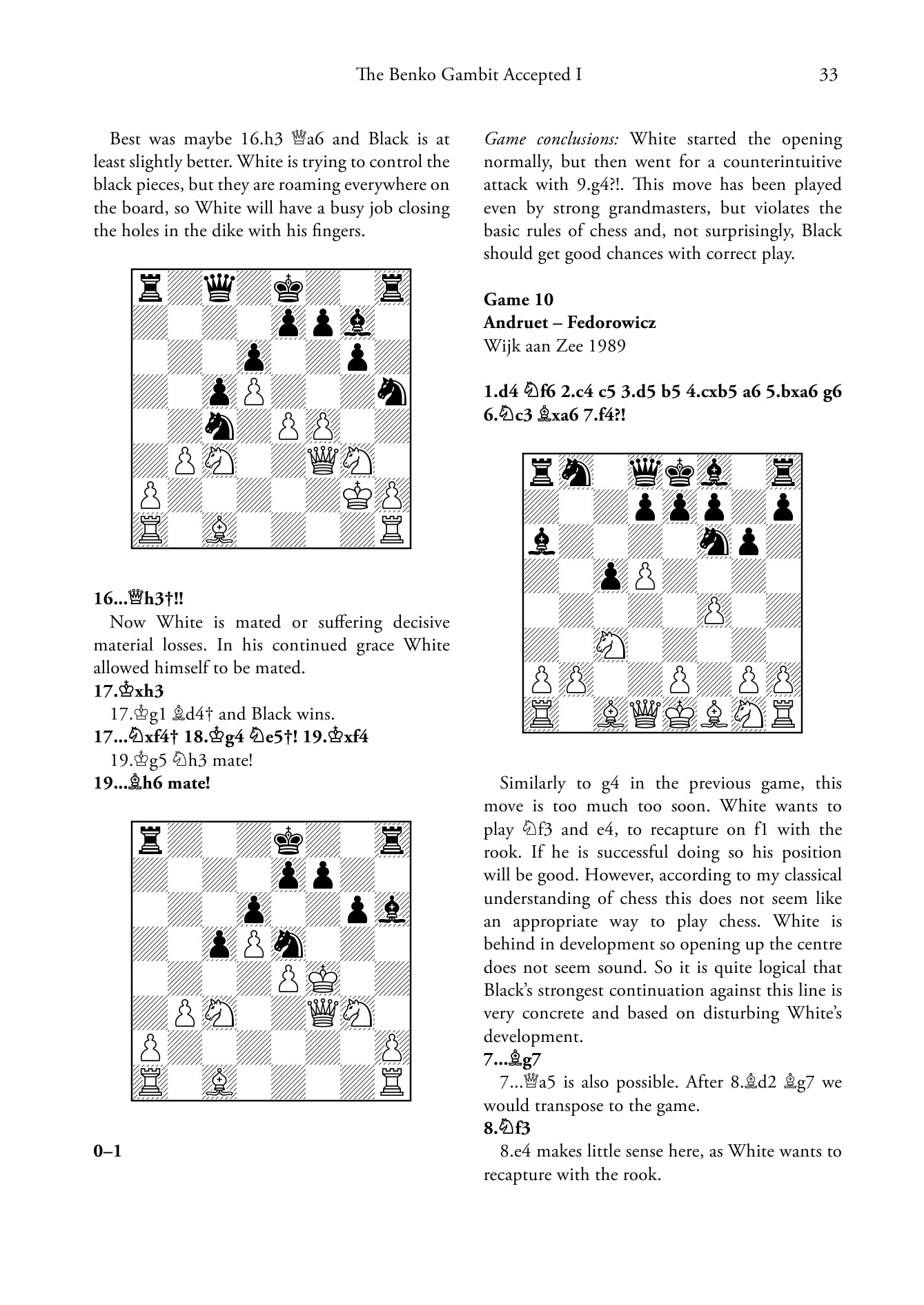 The Benko Gambit by Jan Pinksi (miękka okładka) - The Benko Gambit by Jan Pinksi (miękka okładka)