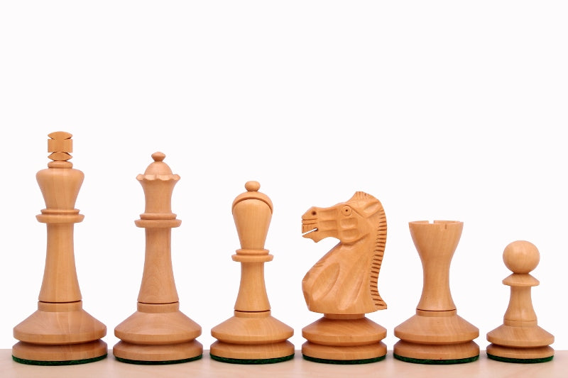 Blackmore Ebonised 3,75" chess pieces - Blackmore Ebonised 3,75" chess pieces