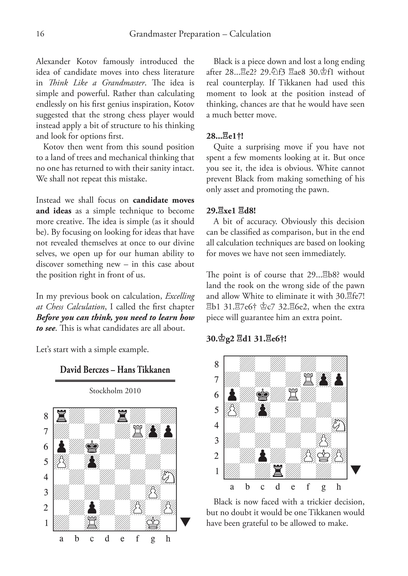 Grandmaster Preparation - Calculation (2nd edition) by Jacob Aagaard (hardcover) - Grandmaster Preparation - Calculation (2nd edition) by Jacob Aagaard (hardcover)
