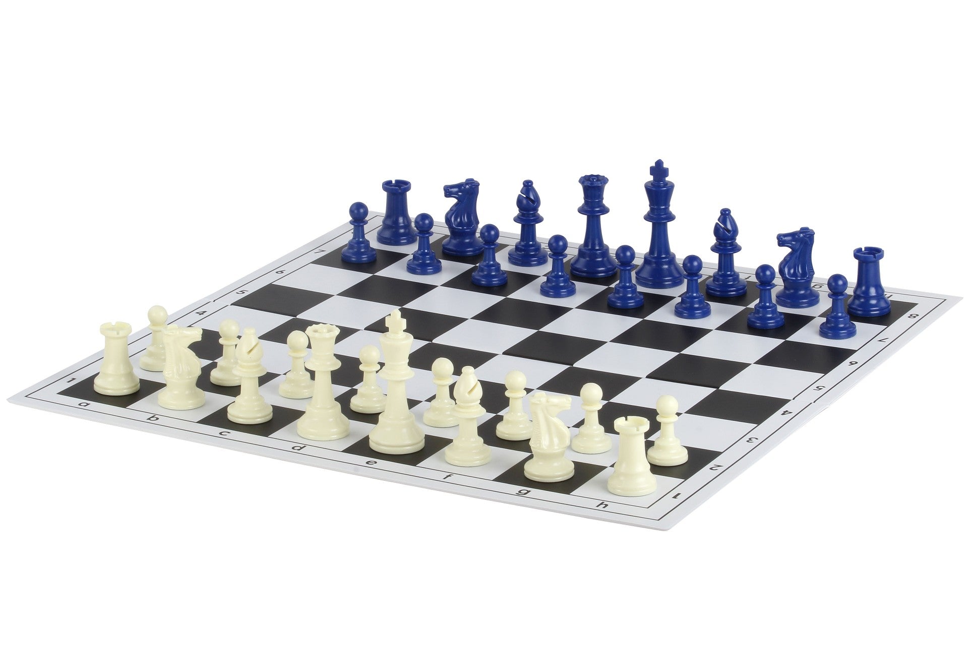 Blaue Schachfiguren Nr. 6 - Blaue Schachfiguren Nr. 6