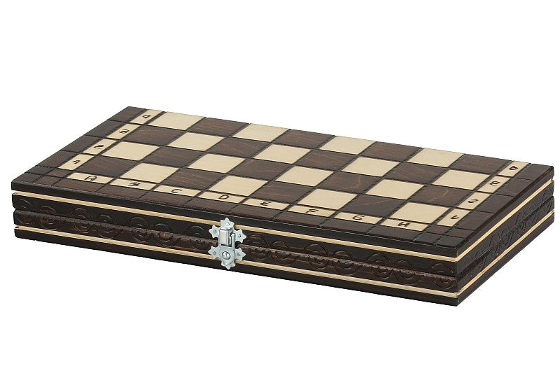 CHESS + SMALL CHECKERS (CHERRY) - CHESS + SMALL CHECKERS (CHERRY)