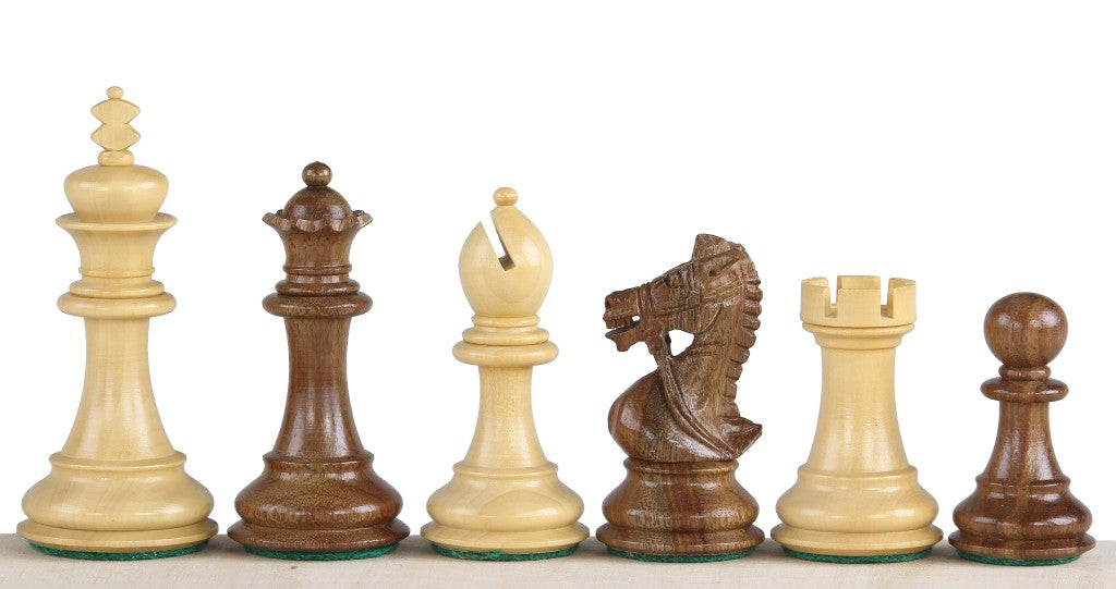 King's Bridal Acacia/Buckthorn Chess Figures 3.5 - King's Bridal Acacia/Buckthorn Chess Figures 3.5