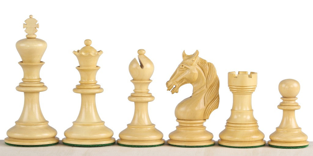UNICORN EBONY 4,25" chess pieces - UNICORN EBONY 4,25" chess pieces