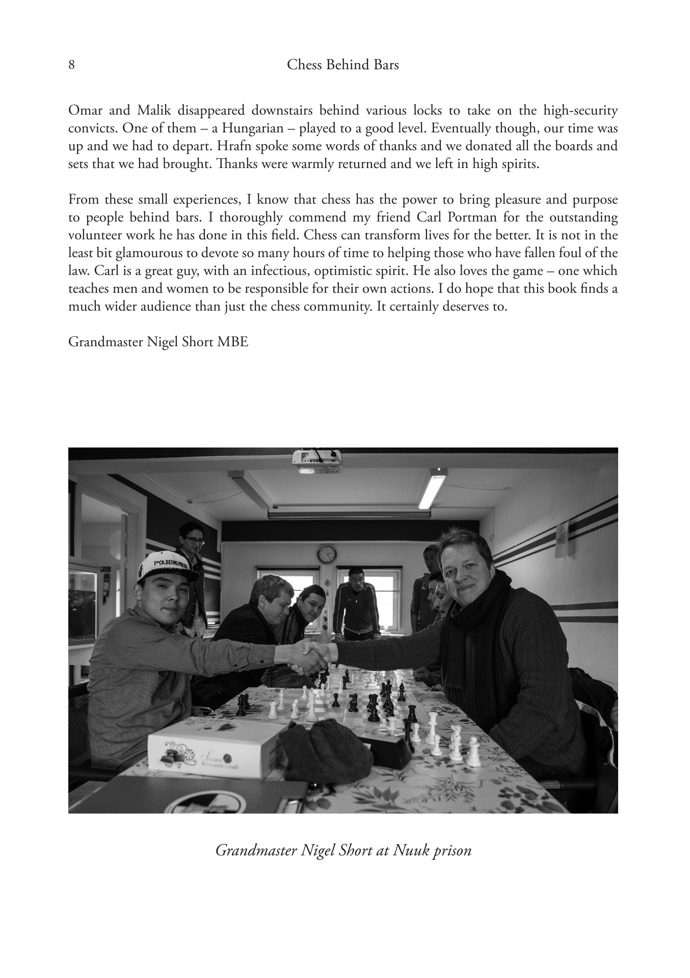 Chess Behind Bars by Carl Portman (twarda okładka) - Chess Behind Bars by Carl Portman (twarda okładka)