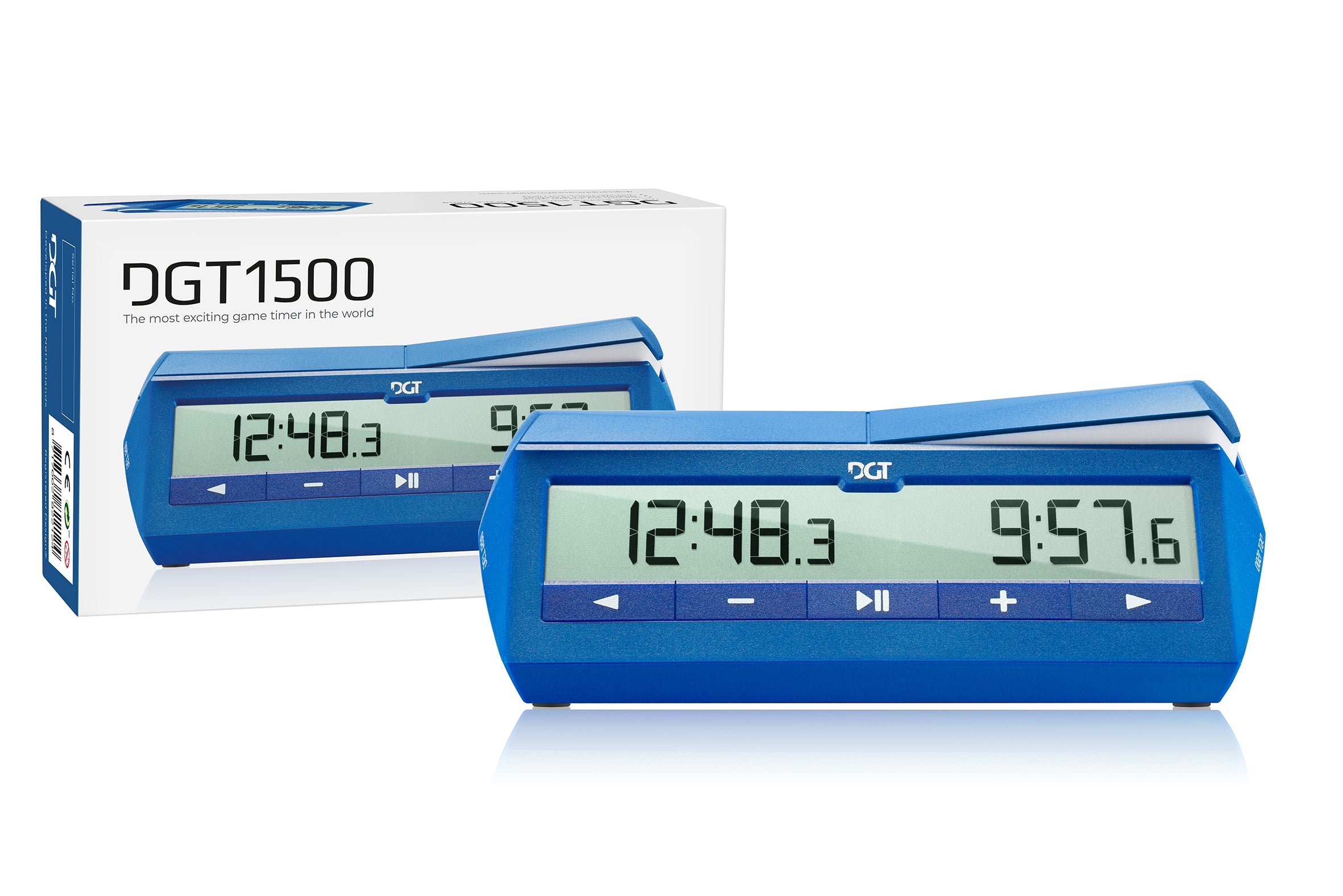Reloj de ajedrez DGT 1500 Azul - Reloj de ajedrez DGT 1500 Azul