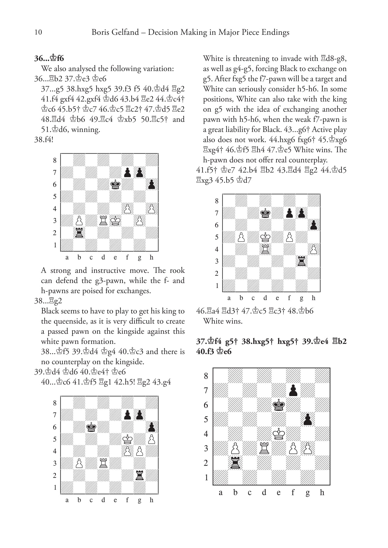 Decision Making in Major Piece Endings by Boris Gelfand (twarda okładka) - Decision Making in Major Piece Endings by Boris Gelfand (twarda okładka)
