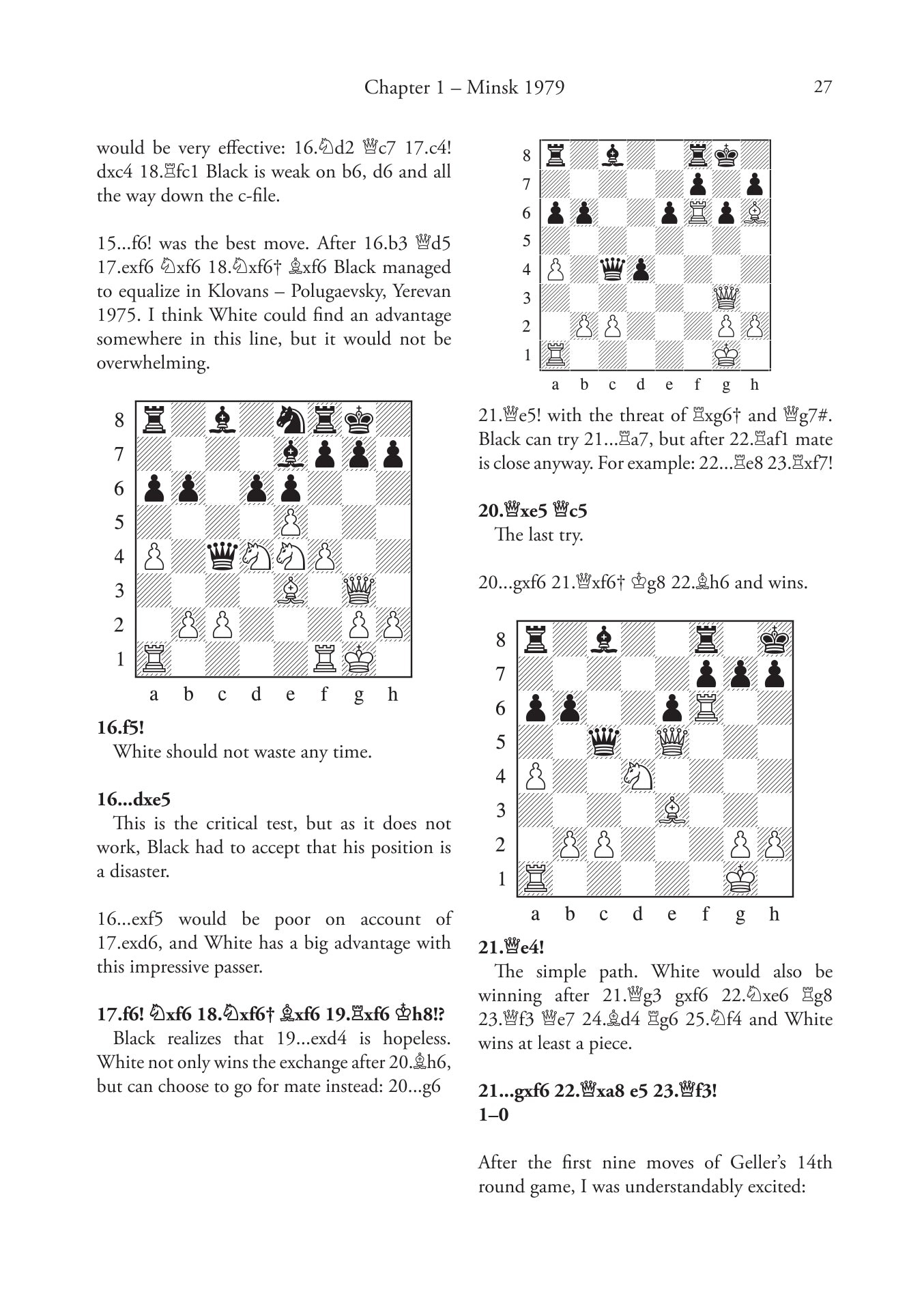 Dynamic Decision Making in Chess by Boris Gelfand (miękka okładka) - Dynamic Decision Making in Chess by Boris Gelfand (miękka okładka)
