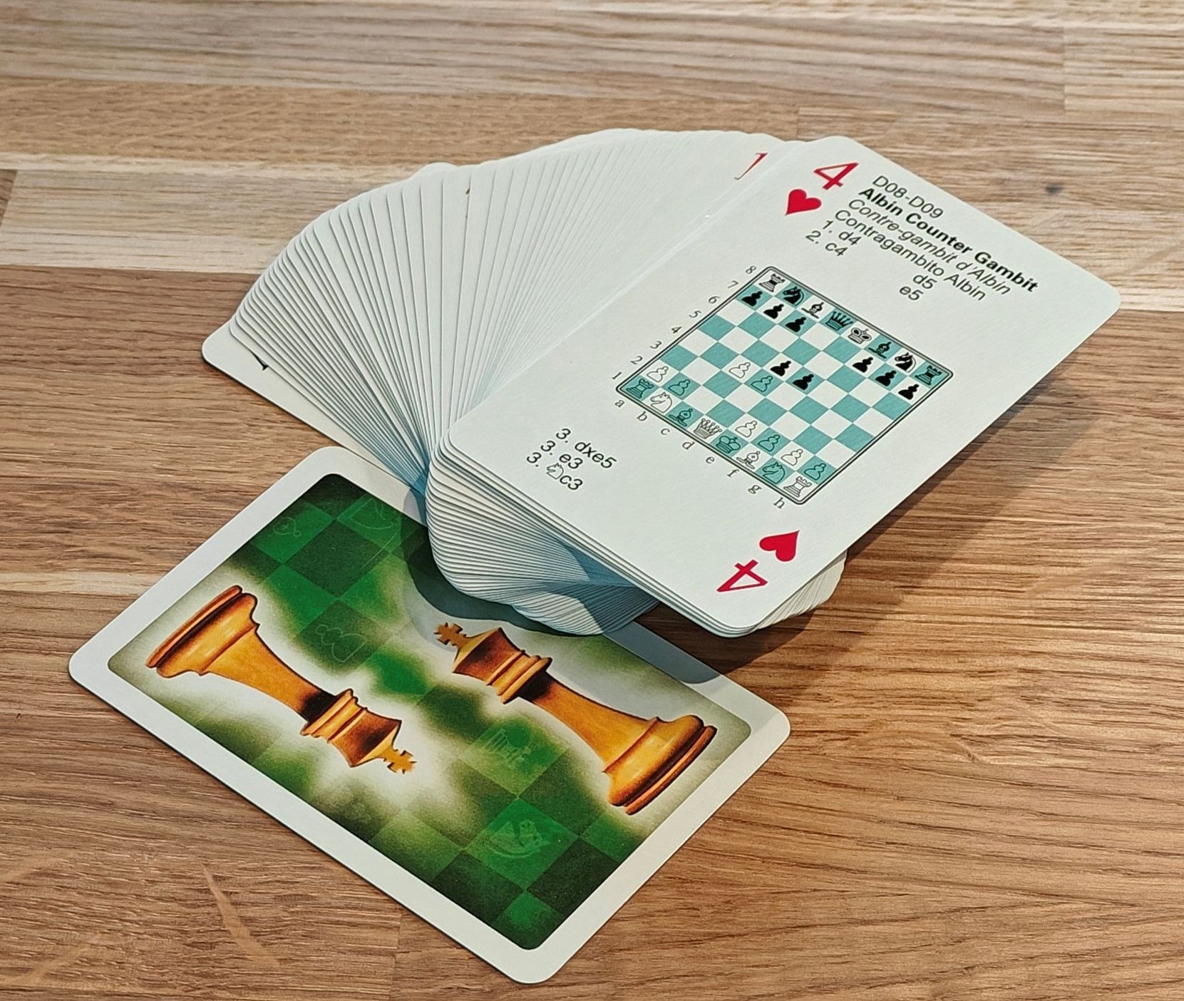 Carte da gioco degli scacchi: scoprite i debutti più popolari! - Carte da gioco degli scacchi: scoprite i debutti più popolari!