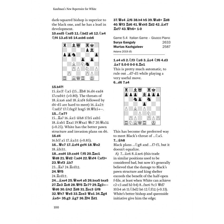 Kaufman's New Repertoire for Black and White - Kaufman's New Repertoire for Black and White