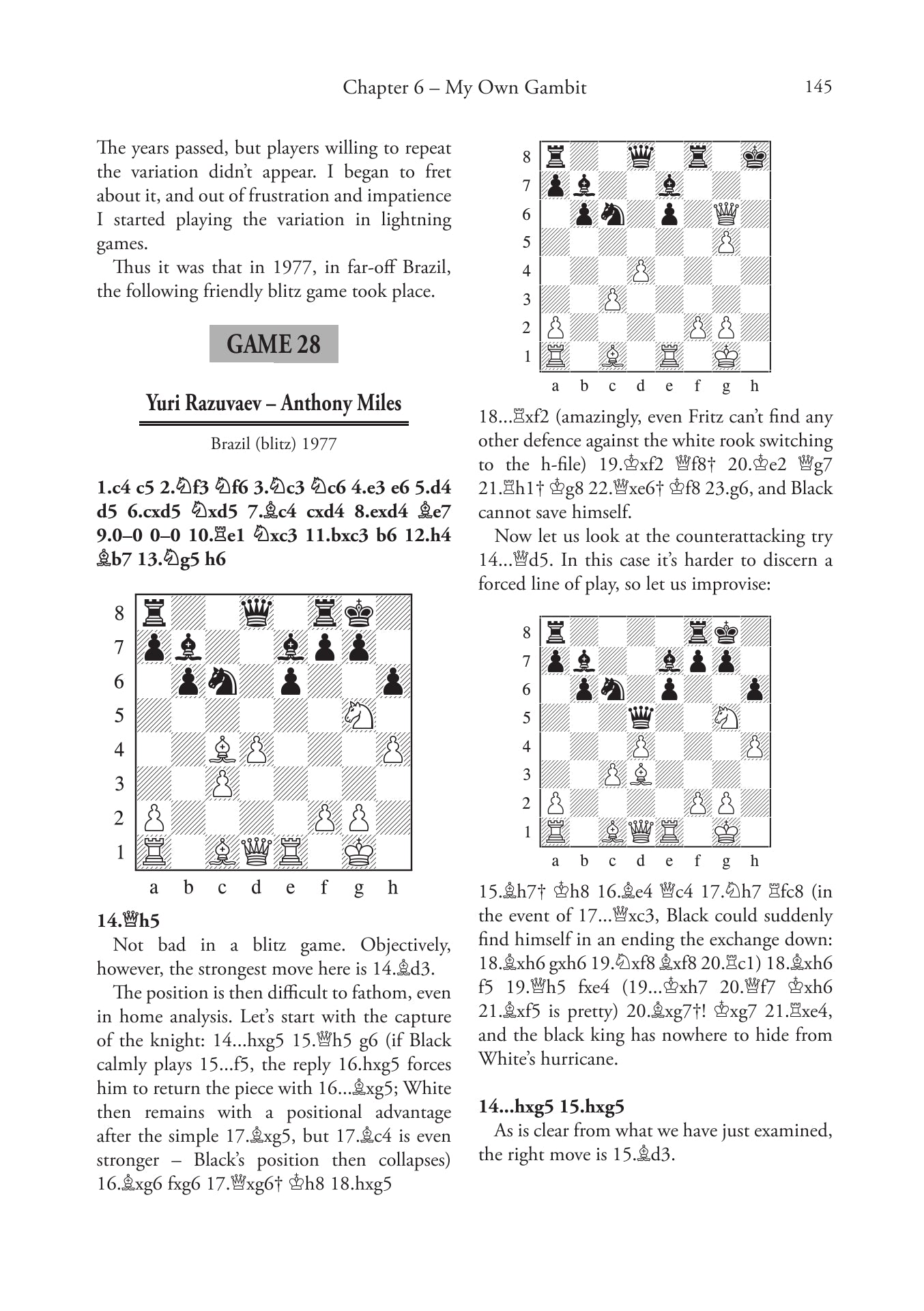Key Concepts of Gambit Play by Yuri Razuvaev (twarda okładka) - Key Concepts of Gambit Play by Yuri Razuvaev (twarda okładka)