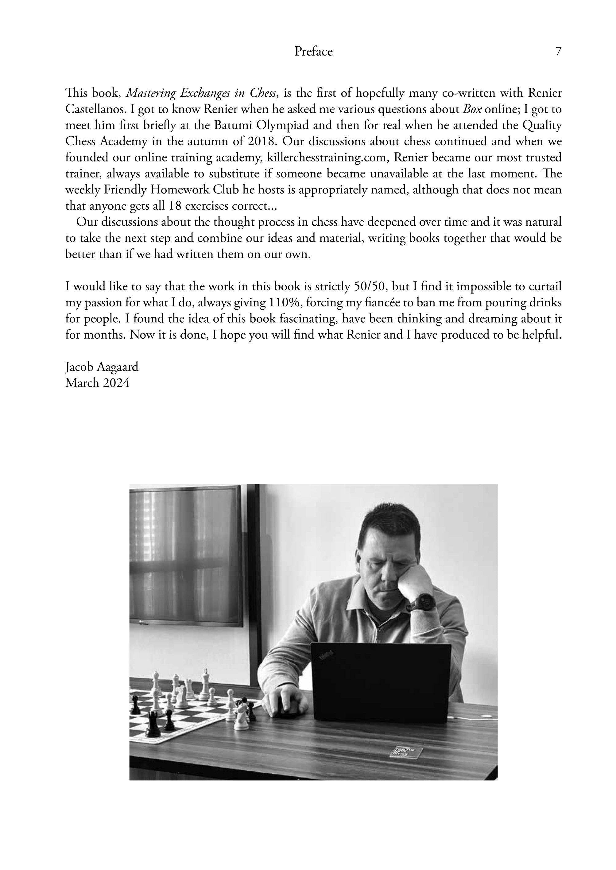 Mastering Chess Exchanges by Jacob Aagaard and Renier Castellanos (hardcover) - Mastering Chess Exchanges by Jacob Aagaard and Renier Castellanos (hardcover)
