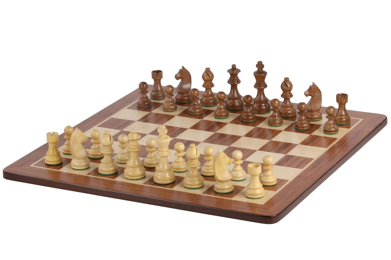 Tournament chess set No. 6 - 58mm board + German Knight 3.75" pieces - 50d5db1d11fd3eed1d01b75dfb1348f7