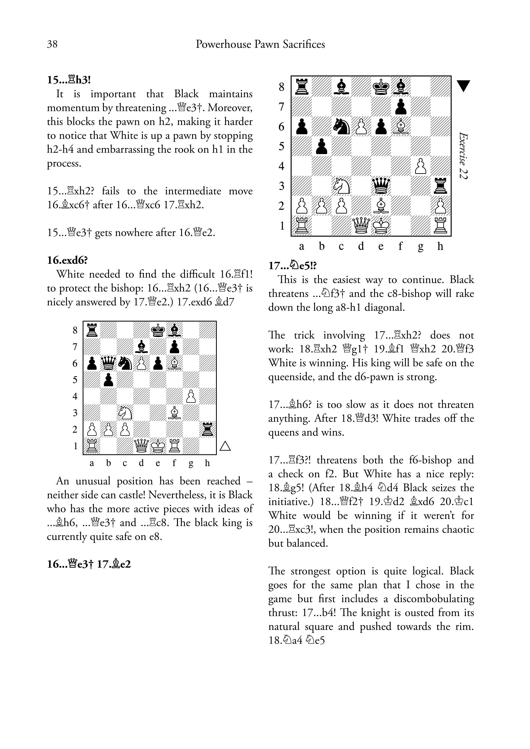Powerhouse Pawn Sacrifices by Ivan Cheparinov (hardcover) - Powerhouse Pawn Sacrifices by Ivan Cheparinov (hardcover)