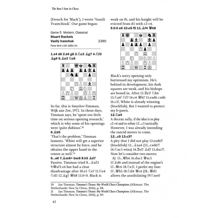Le meilleur que j'ai vu aux échecs - Le meilleur que j'ai vu aux échecs