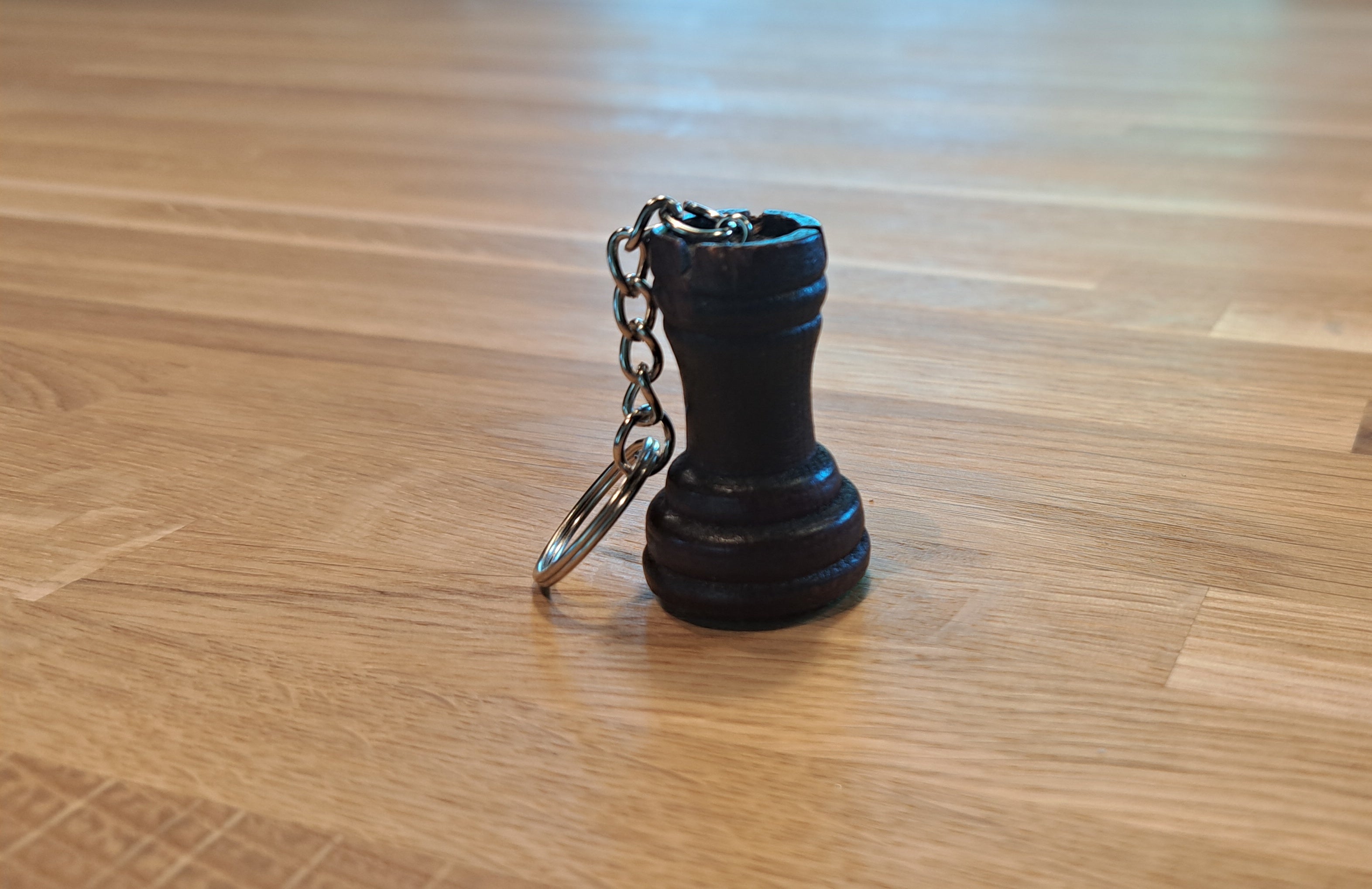 Black ROOK key ring - Black ROOK key ring