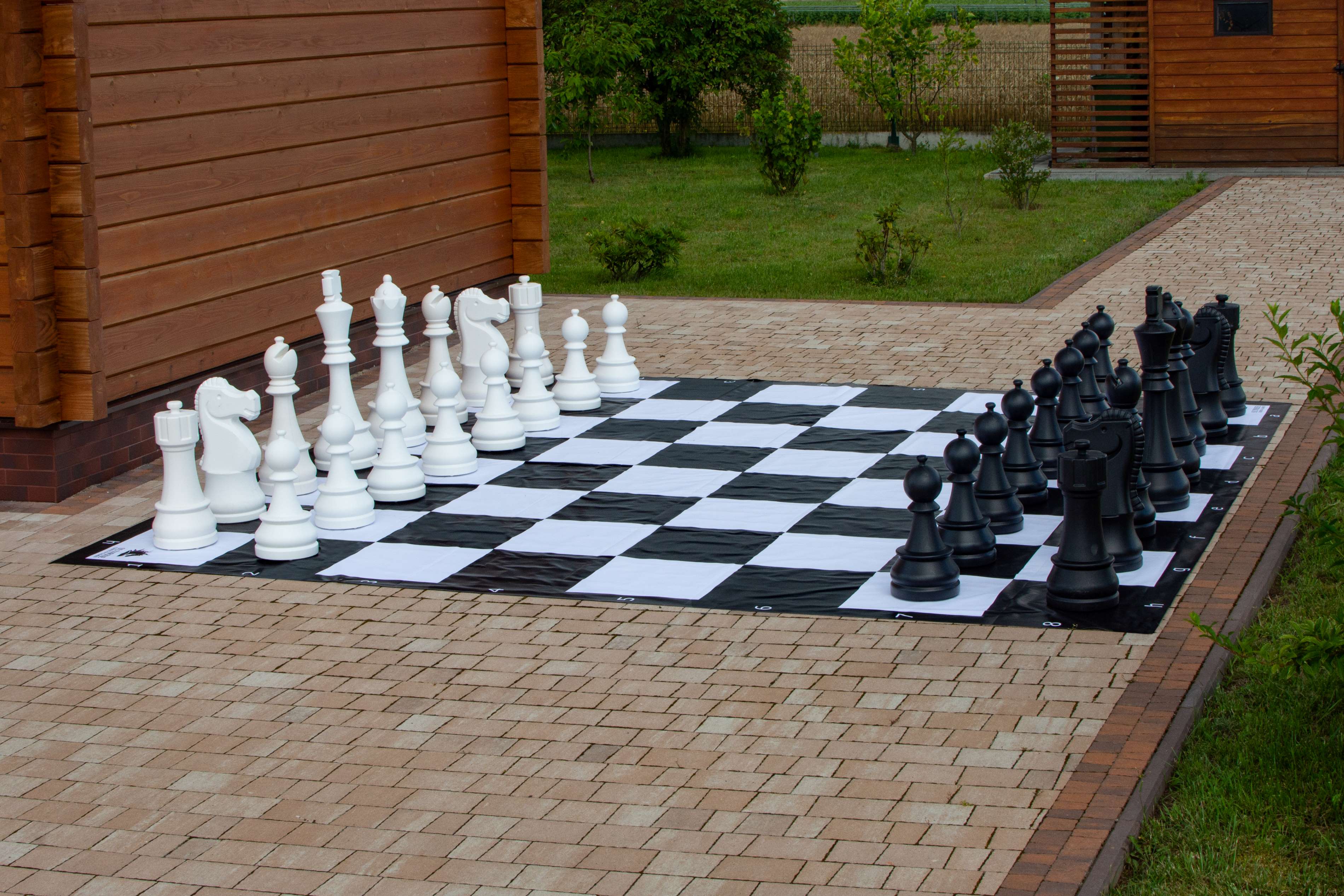 Giant chess pieces (king height 90 cm) - Giant chess pieces (king height 90 cm)