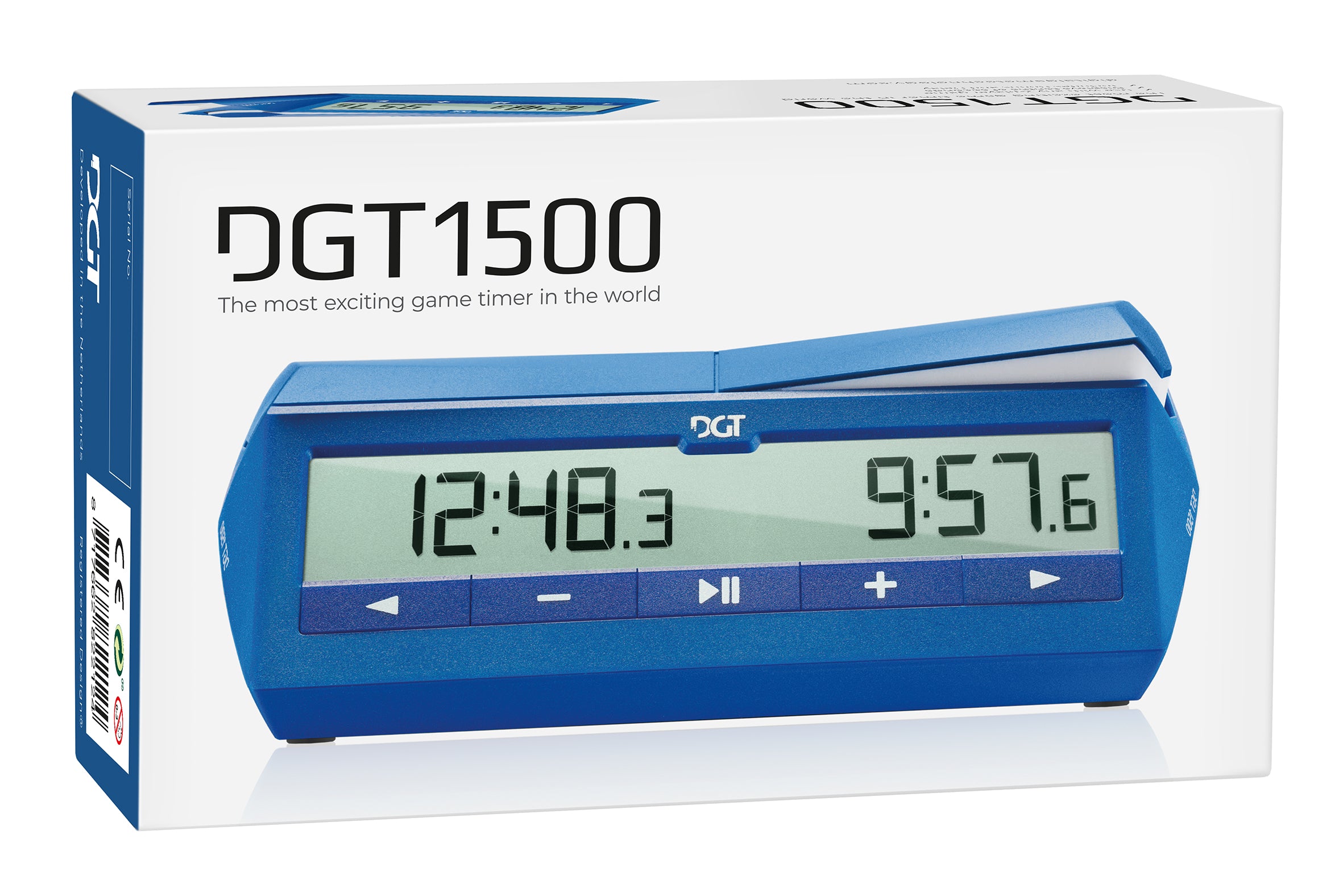Reloj de ajedrez DGT 1500 Azul - Reloj de ajedrez DGT 1500 Azul