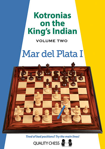 Kotronias on the King's Indian Mar del Plata I by Vassilios Kotronias (miękka okładka) - Kotronias on the King's Indian Mar del Plata I by Vassilios Kotronias (miękka okładka)