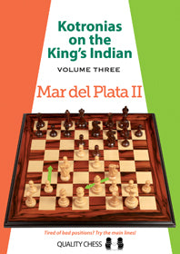 Kotronias on the King's Indian Mar del Plata II (twarda okładka) by Vassilios Kotronias - Kotronias on the King's Indian Mar del Plata II (twarda okładka) by Vassilios Kotronias