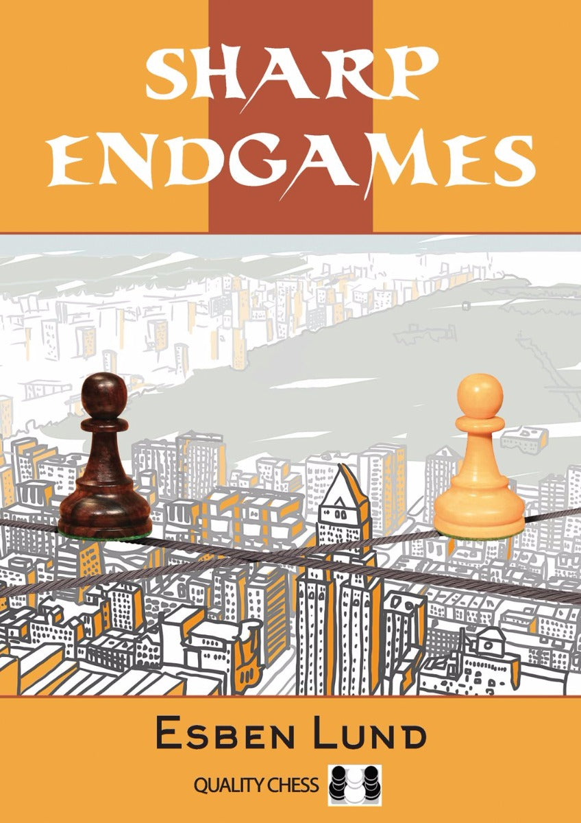 Sharp Endgames by Esben Lund (miękka okładka) - Sharp Endgames by Esben Lund (miękka okładka)