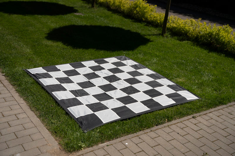 Nylon chessboard for garden chess with 20cm field - Nylon chessboard for garden chess with 20cm field