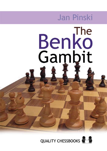The Benko Gambit by Jan Pinksi (miękka okładka) - The Benko Gambit by Jan Pinksi (miękka okładka)