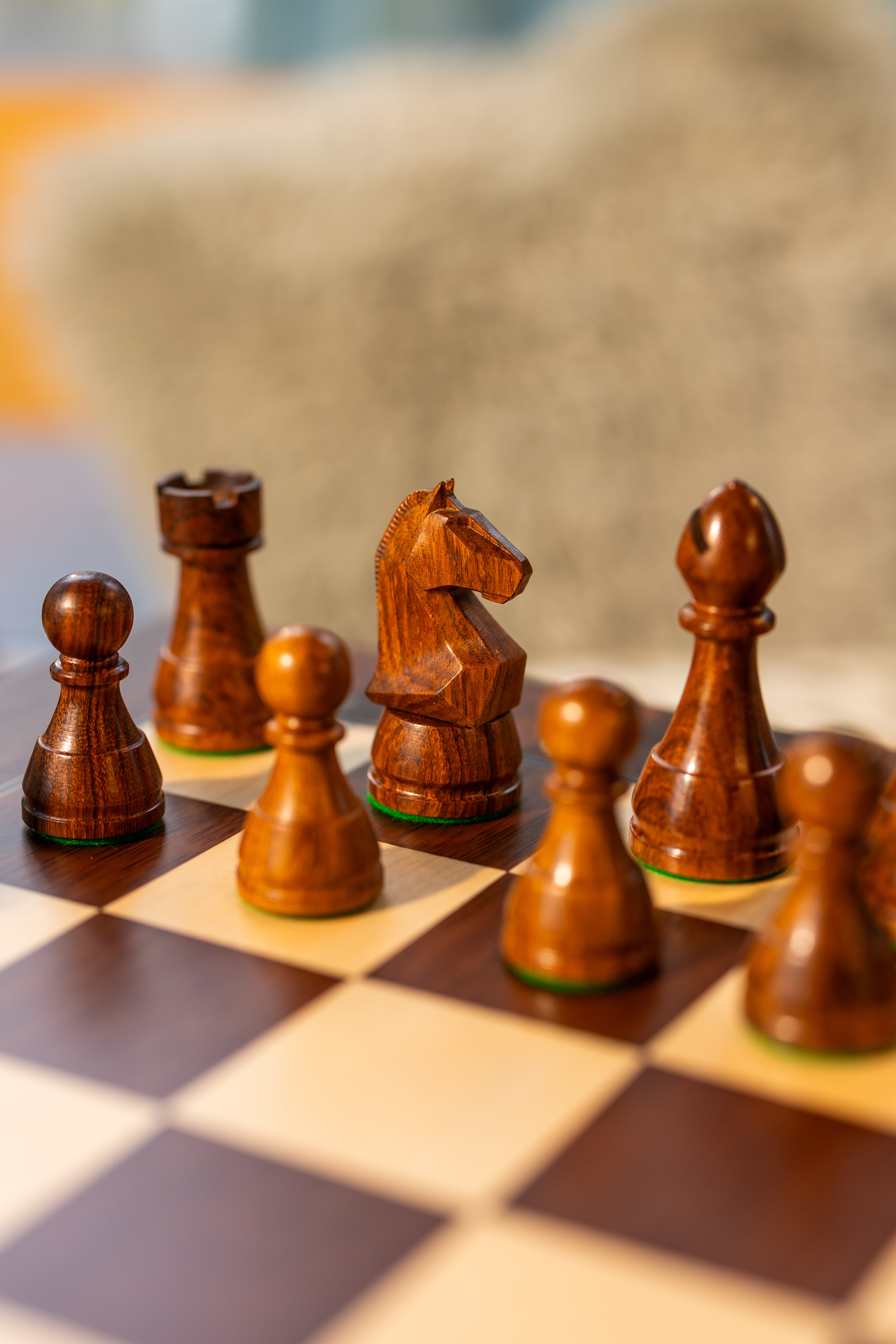 DGT modern wooden chess pieces for electronic boards - DGT modern wooden chess pieces for electronic boards