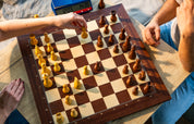 DGT modern wooden chess pieces for electronic boards