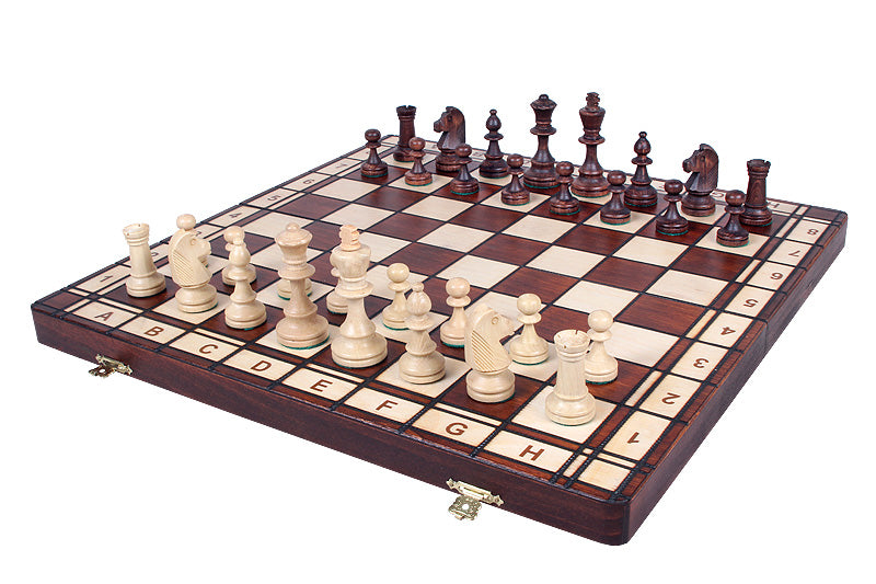 Juego de ajedrez de madera para torneos 42 x 42 cm Madrid - Juego de ajedrez de madera para torneos 42 x 42 cm Madrid