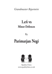 Grandmaster Repertoire - 1.e4 vs Minor Defences by Parimarjan Negi (miękka okładka)