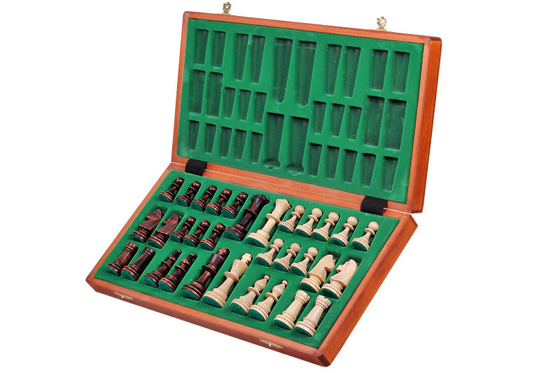 Turnierschach-Set Nr. 5 Intarsienarbeit (48x48cm) PROFESSIONAL Schachspiel - Turnierschach-Set Nr. 5 Intarsienarbeit (48x48cm) PROFESSIONAL Schachspiel