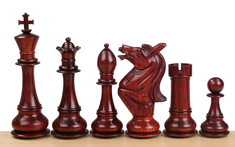 NAPOLEON REDWOOD SCHACHFIGUREN 6 ZOLL - NAPOLEON REDWOOD SCHACHFIGUREN 6 ZOLL