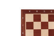 Juego de ajedrez de torneo nº 5 - tablero de ajedrez de 50 mm + piezas Sunrise Staunton de 90 mm