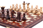 LUXURY Schach AMBASADOR - groß (54 x 54 cm)