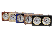 Reloj de plástico CLASSIC pequeño, marrón