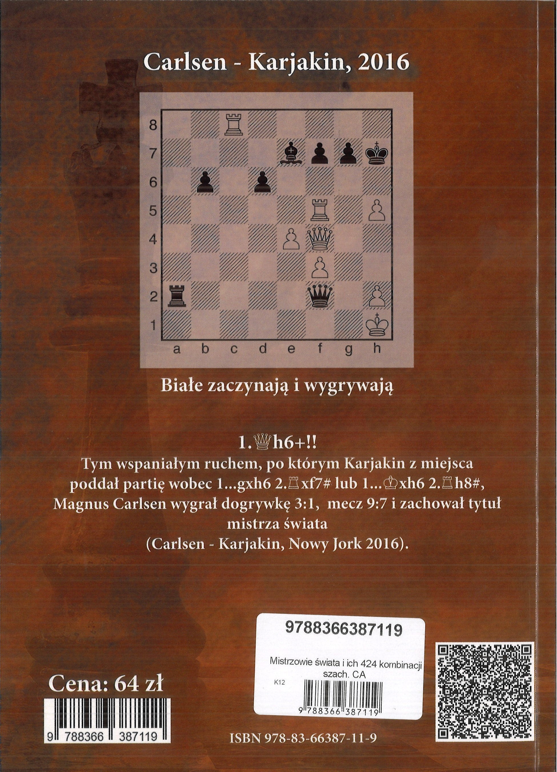 Mistrzowie świata i ich 424 kombinacje szachowe - Jacek Gajewski, Jerzy Konikowski - Mistrzowie świata i ich 424 kombinacje szachowe - Jacek Gajewski, Jerzy Konikowski