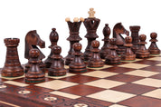 LUXURY Schach AMBASADOR - groß (54 x 54 cm)