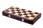 Juego de ajedrez de madera Ateneo 48 x 48 cm